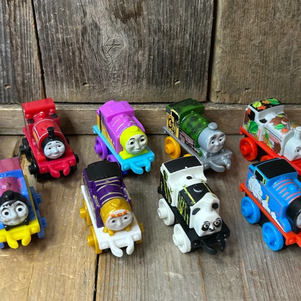 Thomas & Friends Minis 18 Train Engine Lot DC Comics Millie Skarloey Light Up